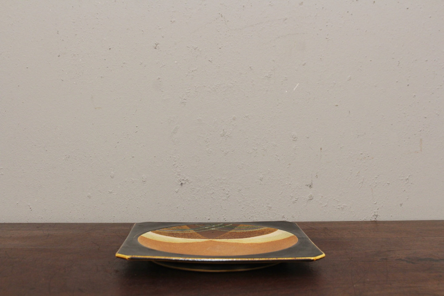 1970s Studio Pottery Plate