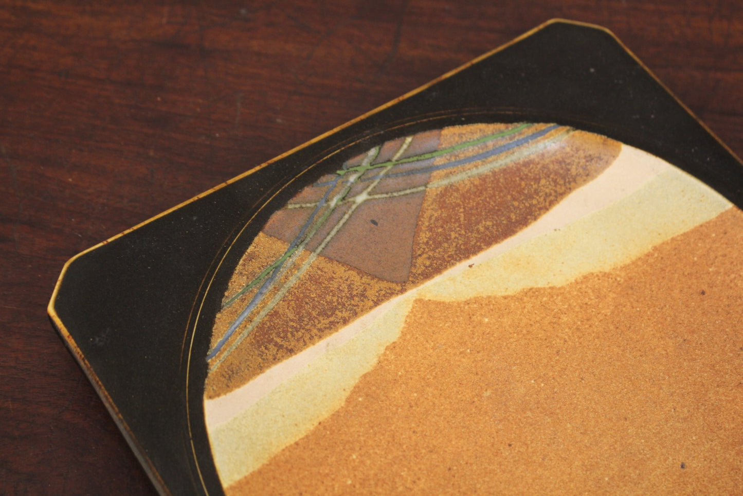 1970s Studio Pottery Plate