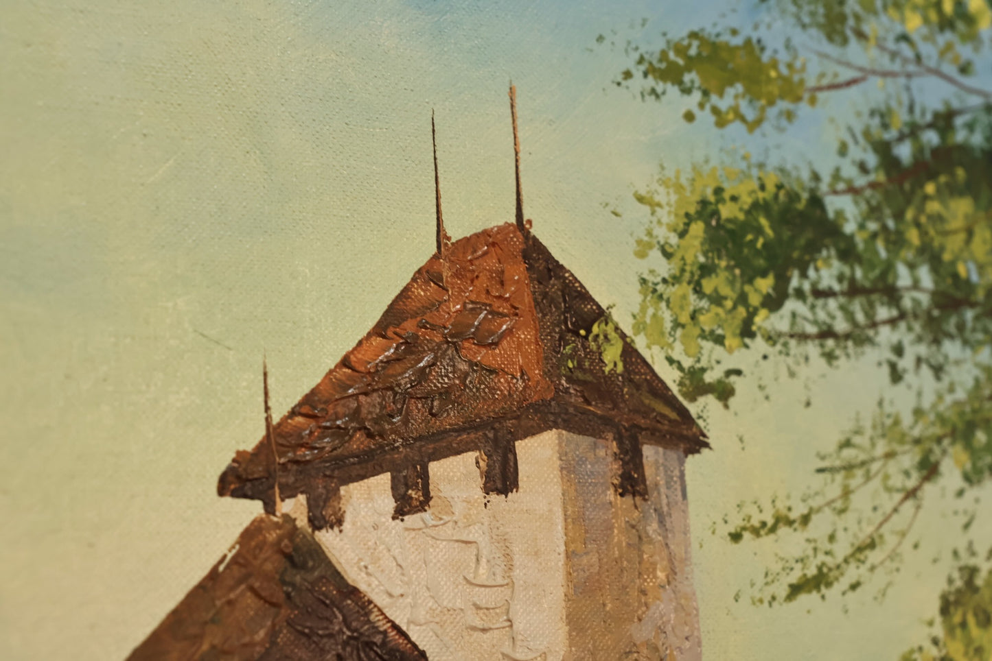 "Chateau de Chillon" Painting