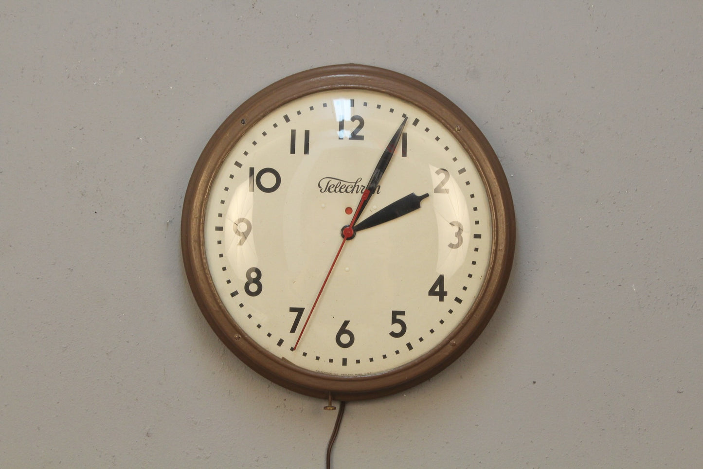 Telechron Schoolhouse Wall Clock