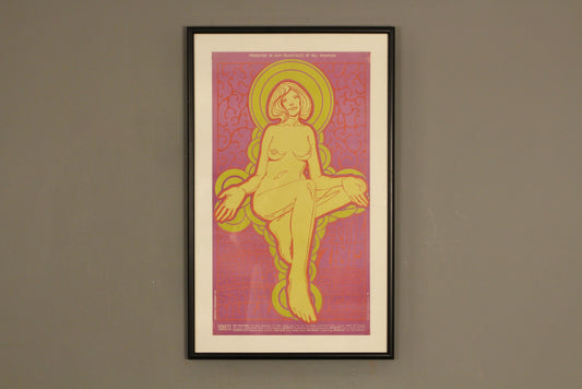 1967 "BG-58" Wes Wilson Poster