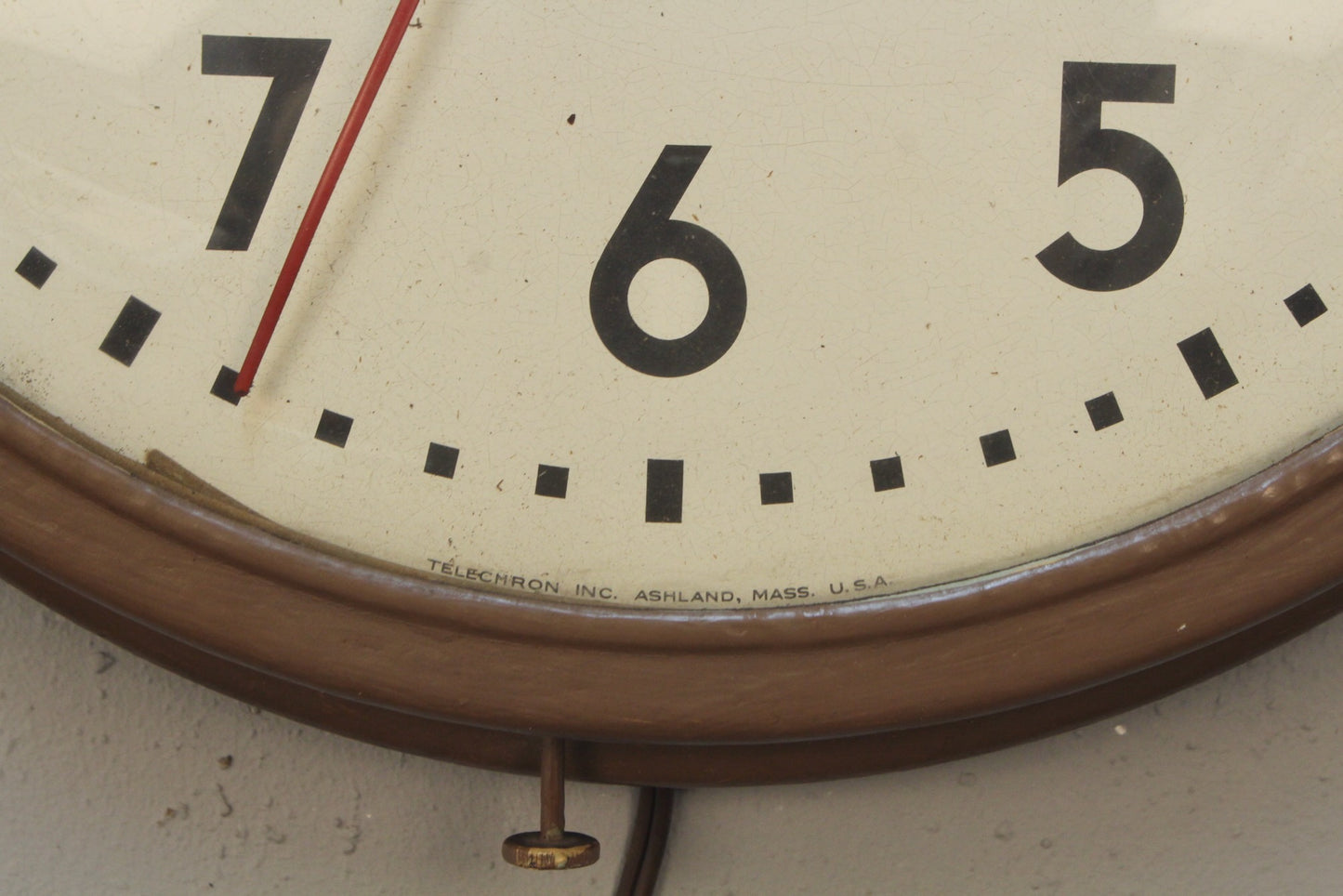 Telechron Schoolhouse Wall Clock