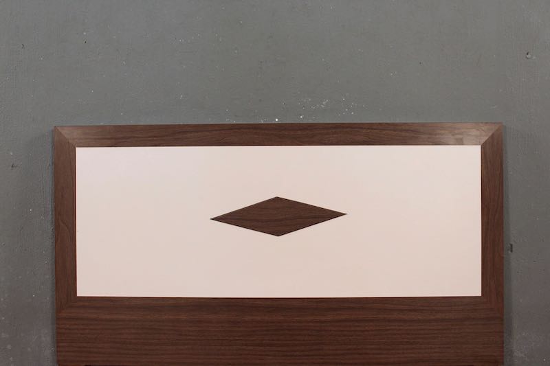 Japanese Mid Century Twin Laminate Headboard – ONLINE ONLY