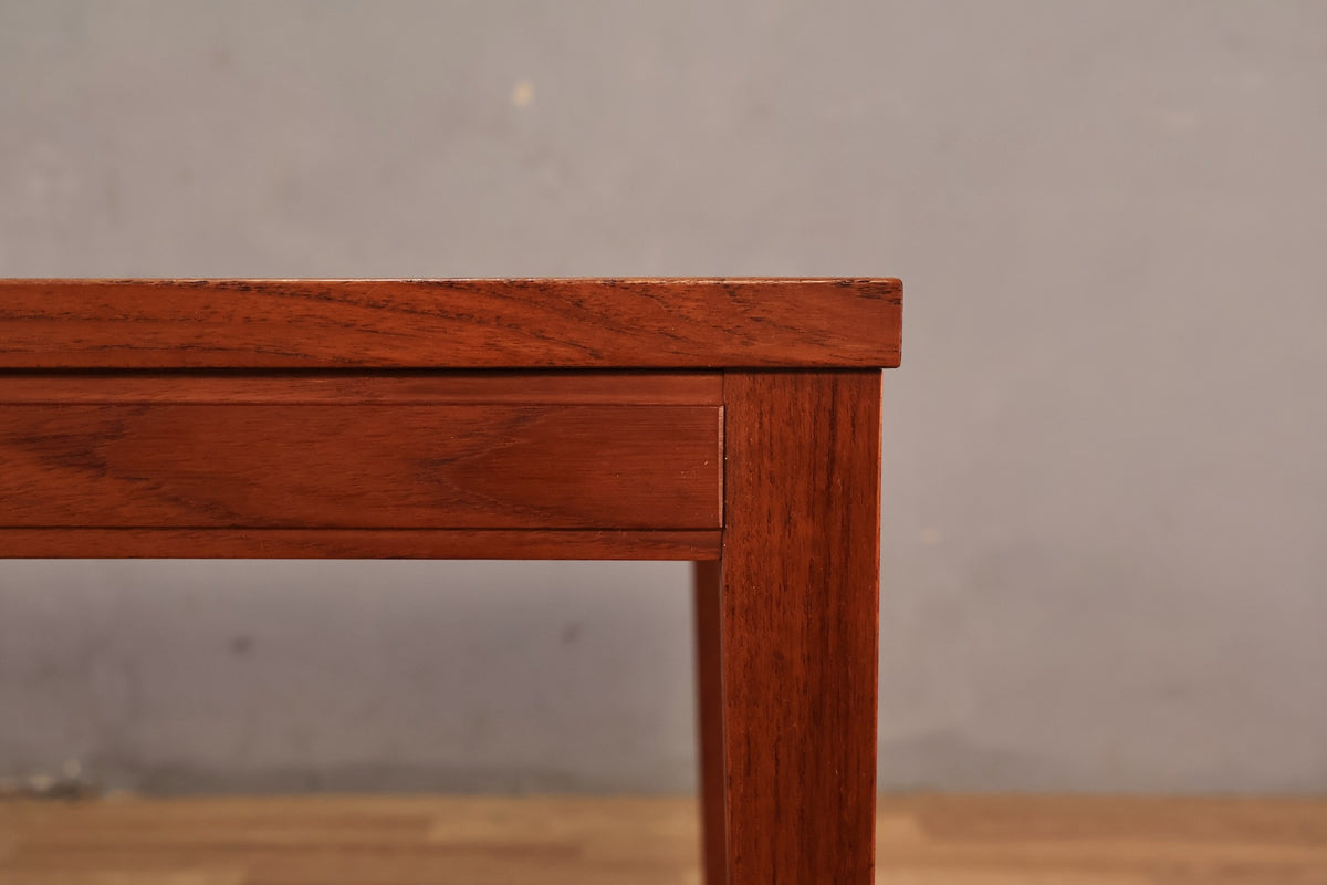 Teak & Umber Tile Coffee Table - ONLINE ONLY