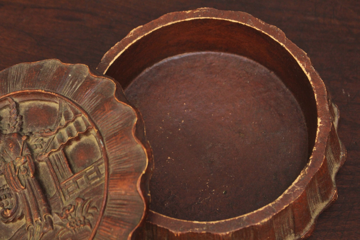 1930s Barricini Syroco Trinket Box