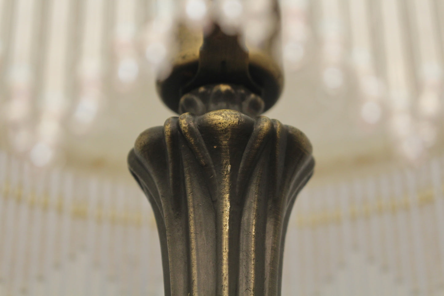 Fringed Boudoir Table Lamp