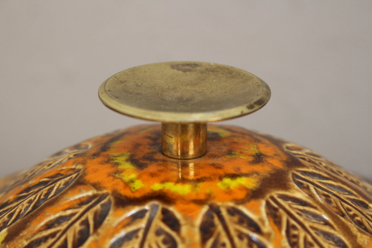 Mid Century California Pottery Ceramic Dish