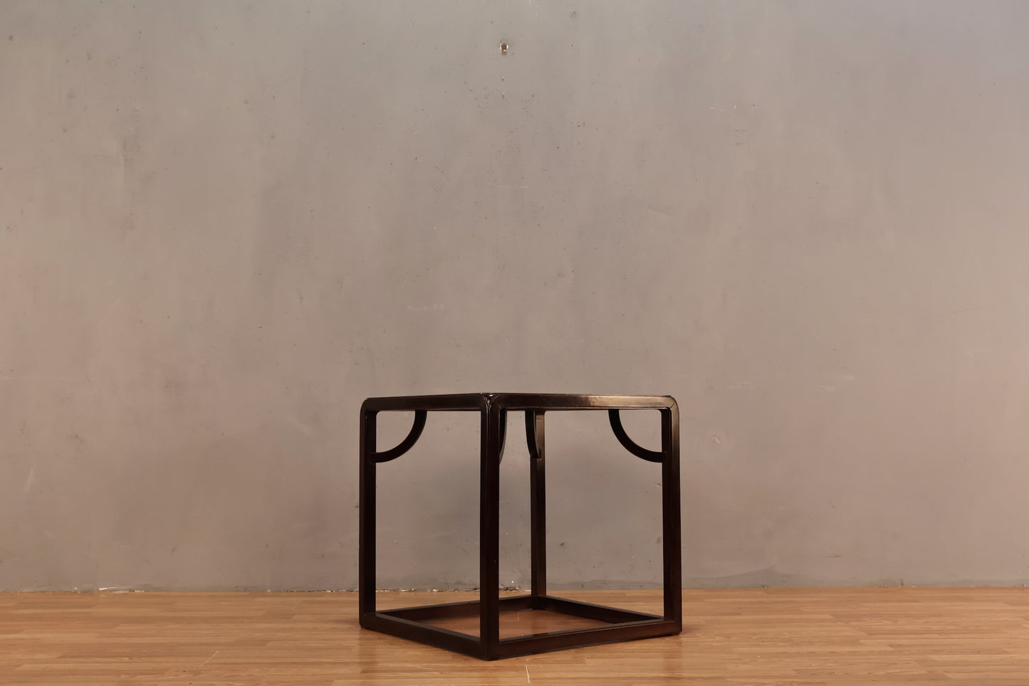 Chinese Open Cube Side Table