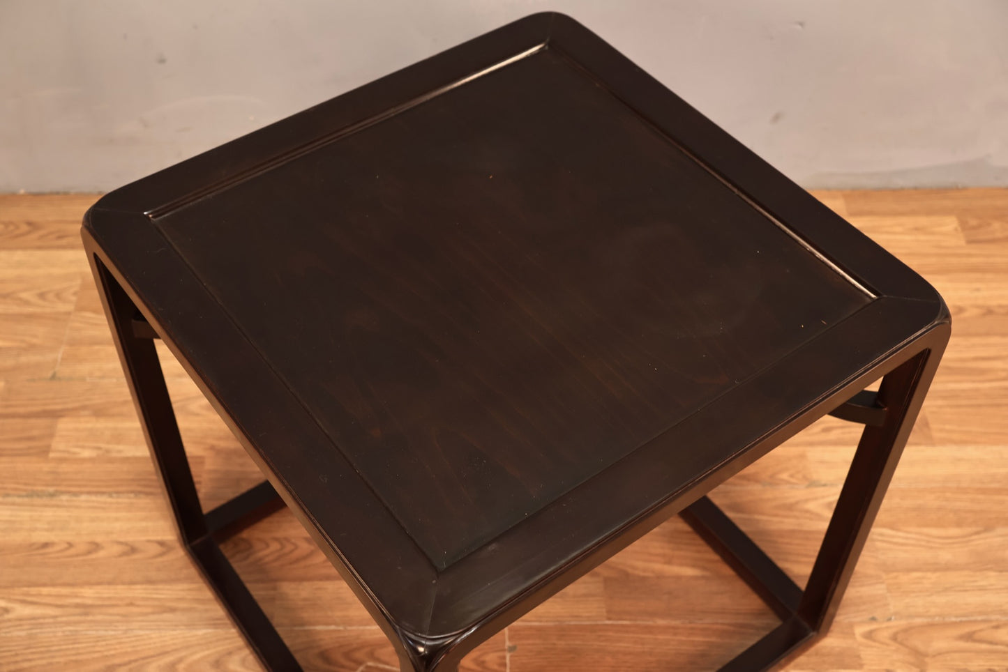 Chinese Open Cube Side Table