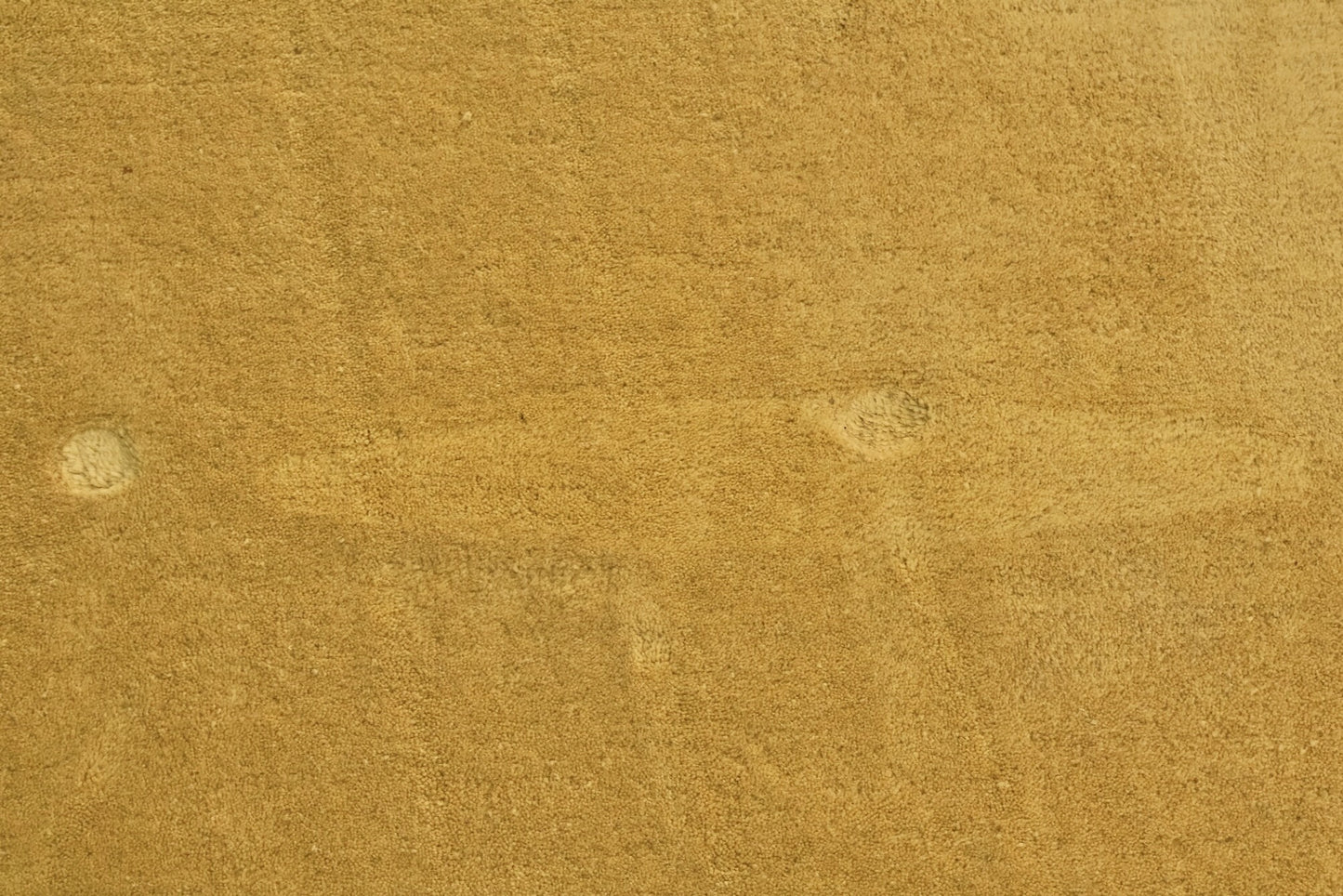 Contemporary Memphis-Style Yellow Wool Rug