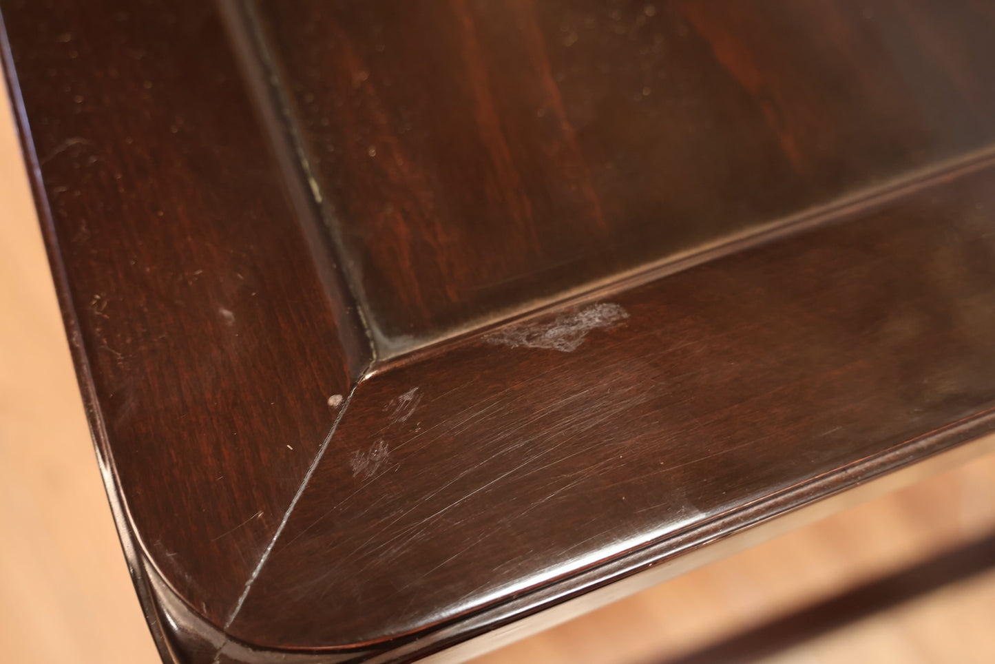 Chinese Open Cube Side Table