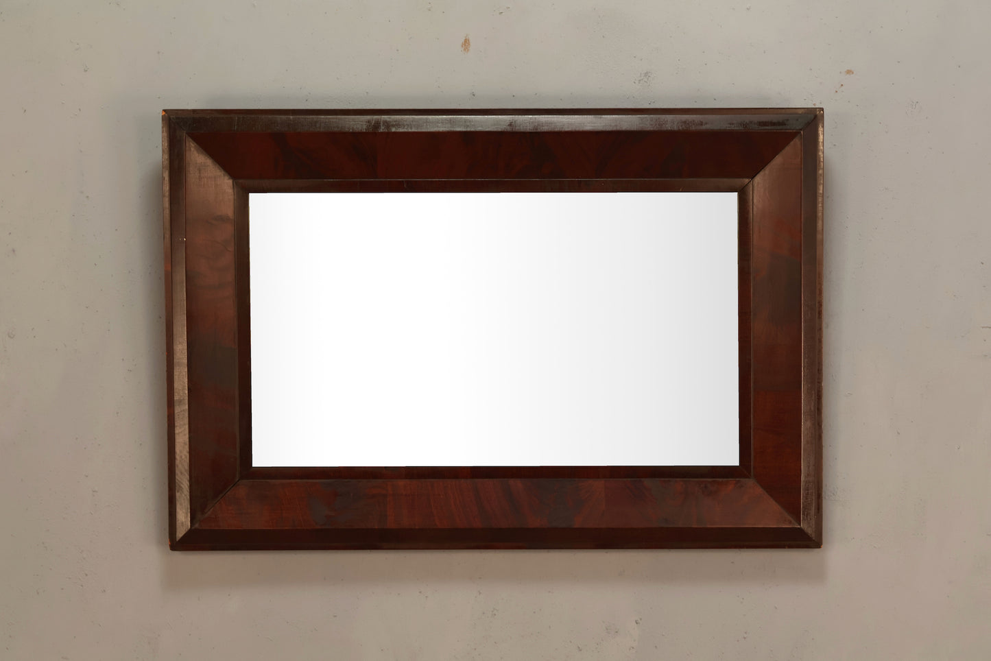 Antique Mahogany Mirror