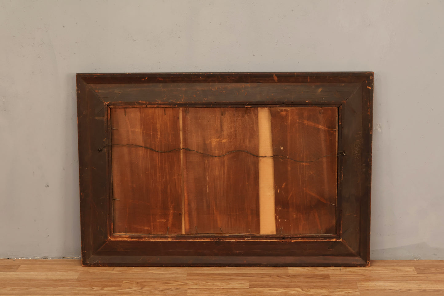 Antique Mahogany Mirror