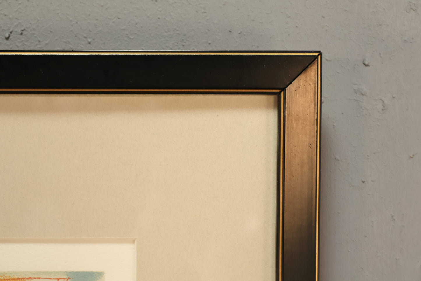 "Village Street" Lithograph