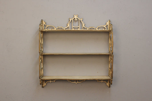 Antique Chinese Chippendale Trinket Shelf