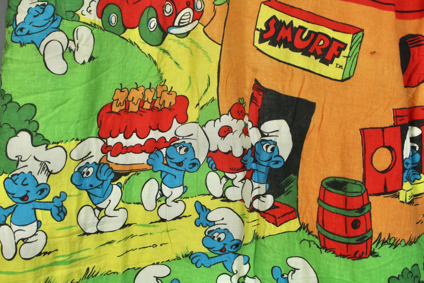 1980s Smurfs Sleeping Bag