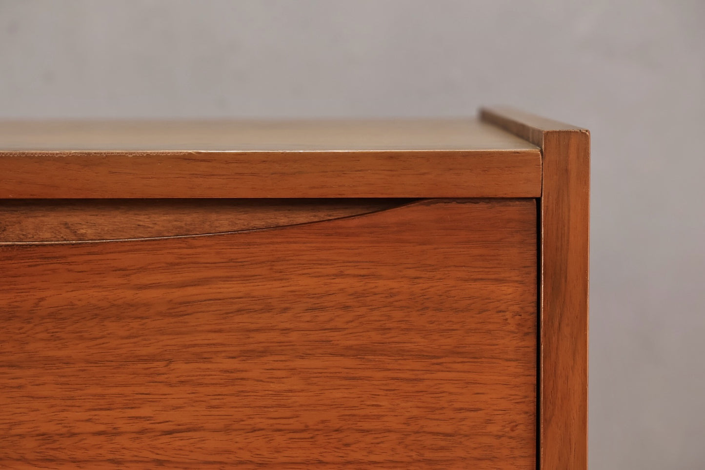 Mid Century Sculptural Drop-Front Bachelor's Chest