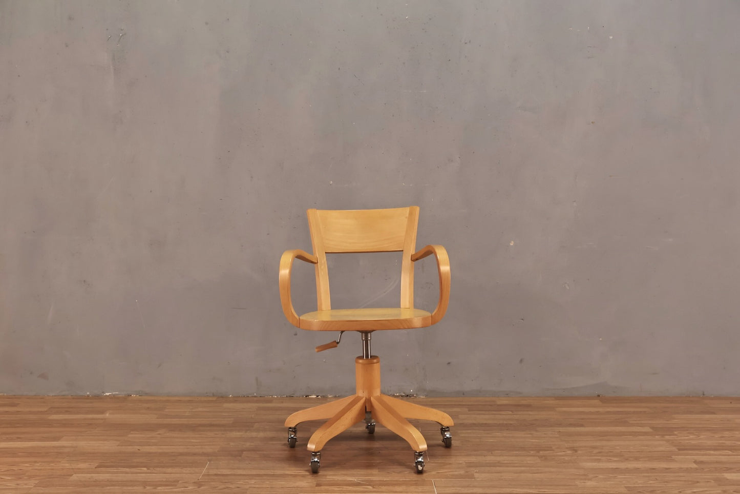 Italian Blonde Desk Chair - ONLINE ONLY