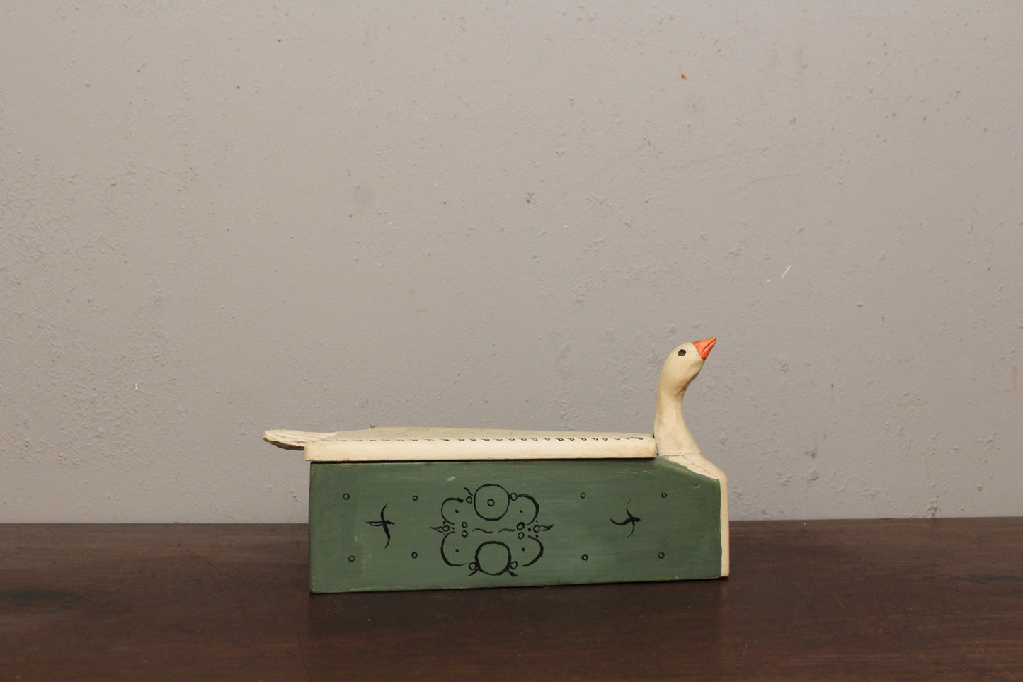 Farmhouse Goose Trinket Box