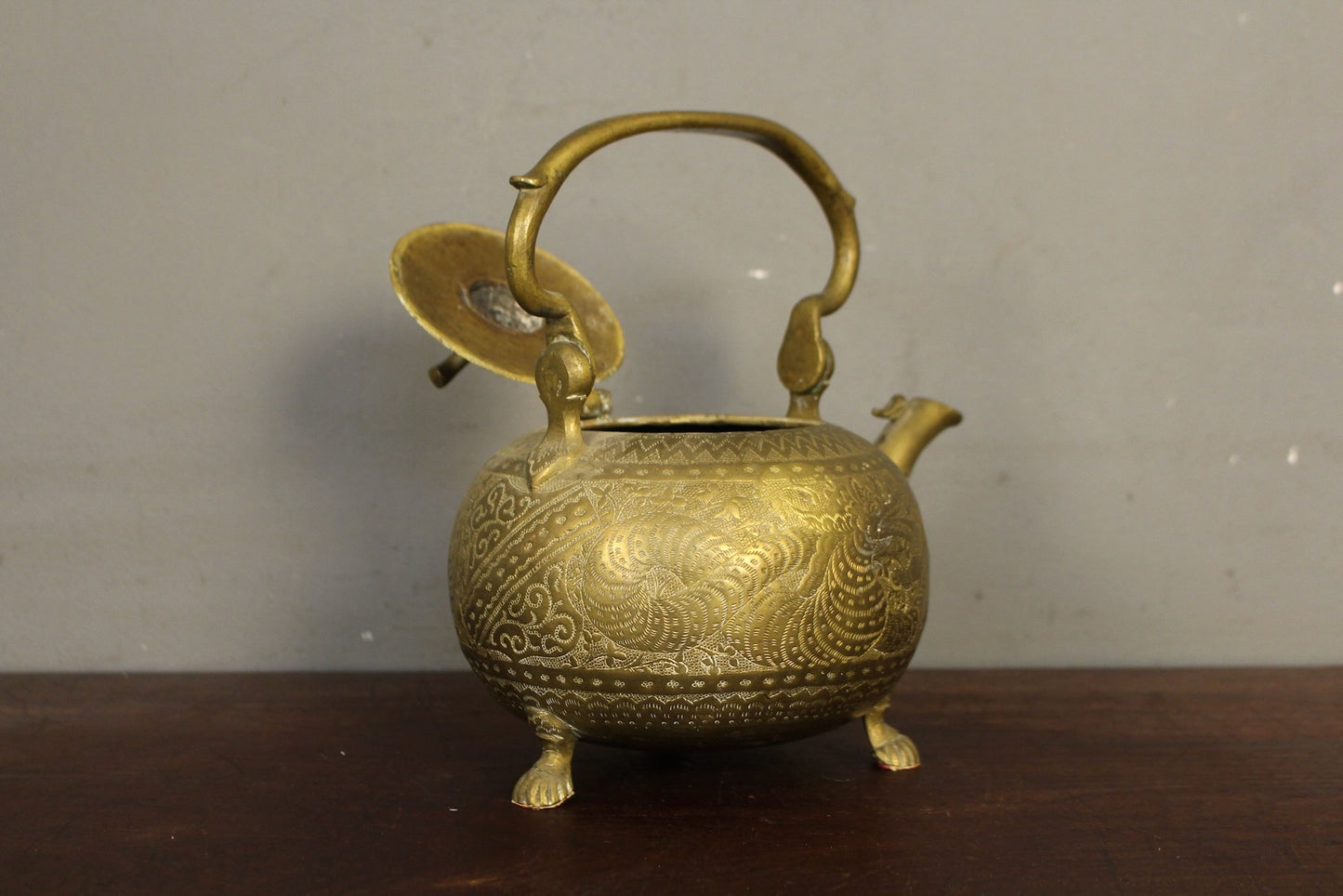Chinese Brass Teapot