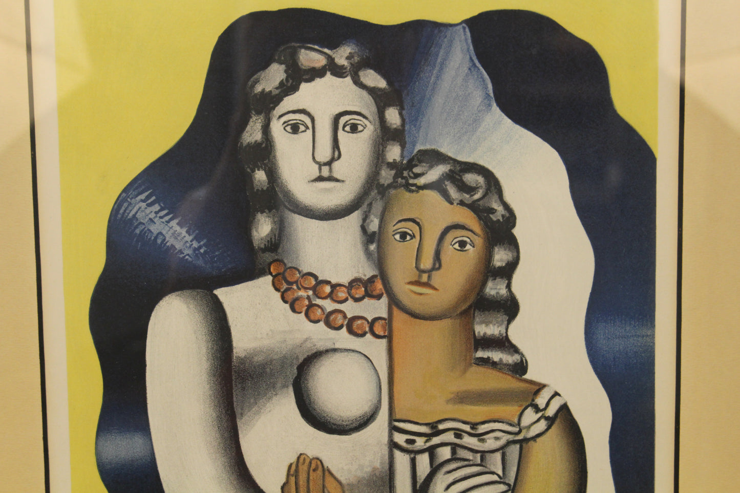 "Les Deux Figures" Fernand Leger Print