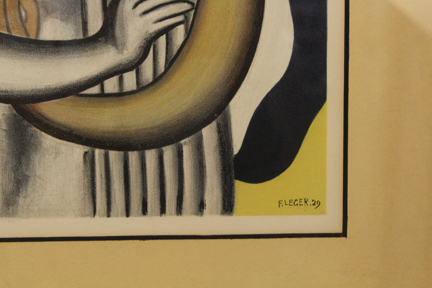 "Les Deux Figures" Fernand Leger Print