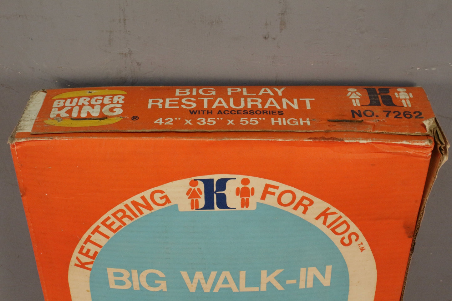 1970s Burger King Play Restaurant Set