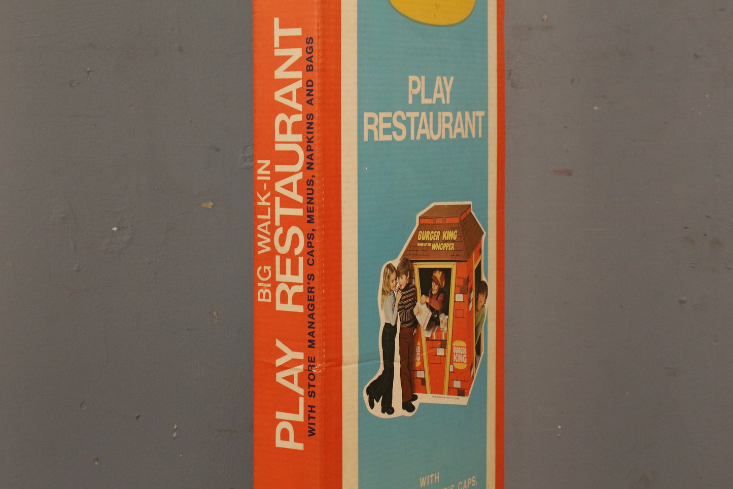 1970s Burger King Play Restaurant Set