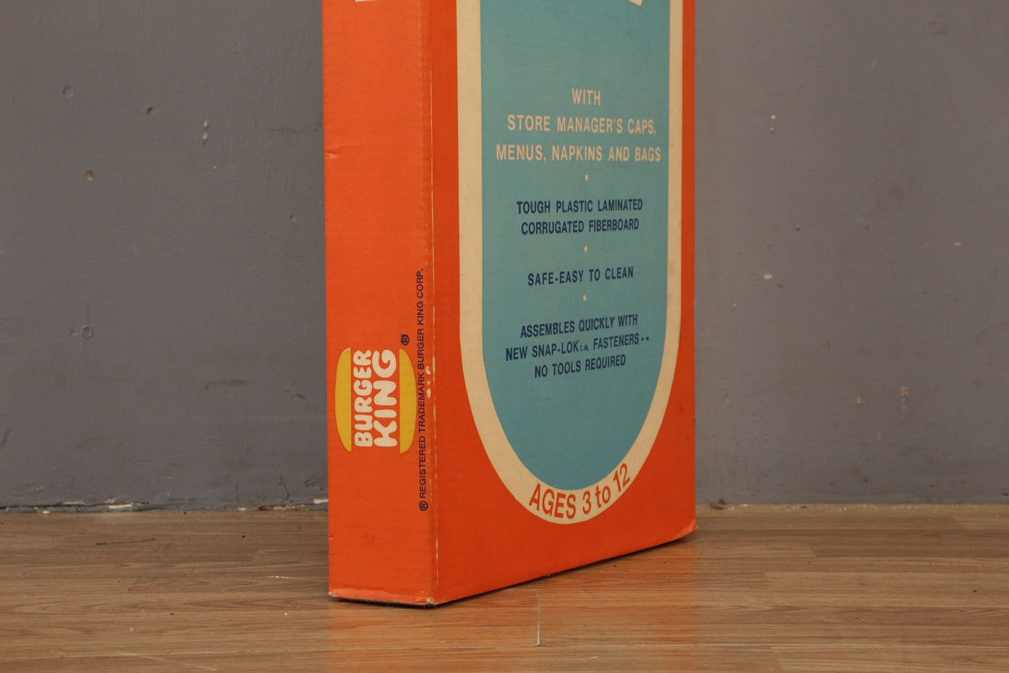 1970s Burger King Play Restaurant Set
