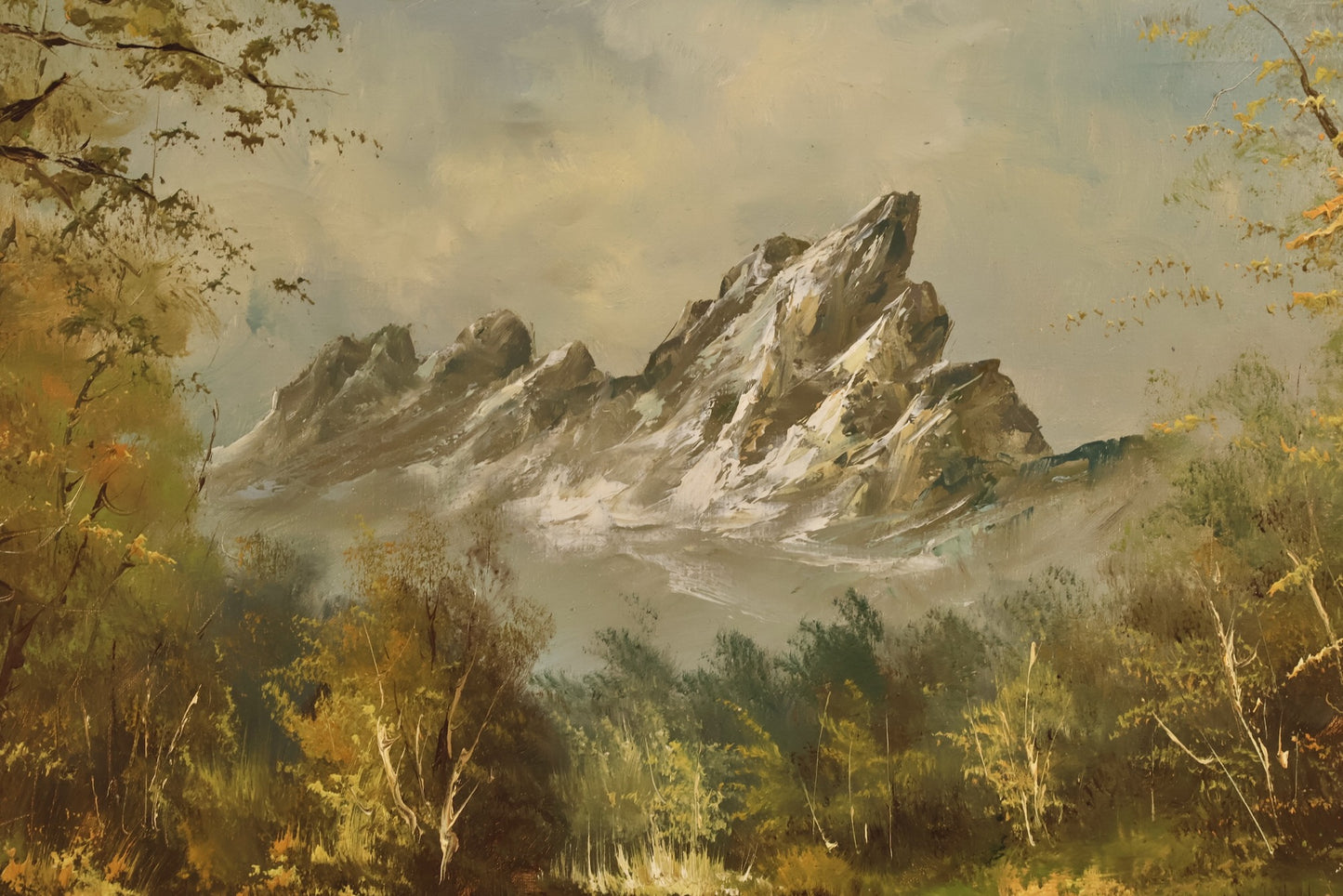 Large "Mountainside Creek" Painting - ONLINE ONLY