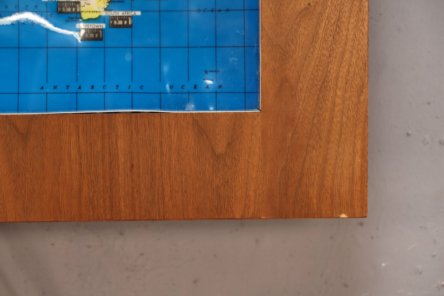 Howard Miller Illuminated World Wall Clock - ONLINE ONLY