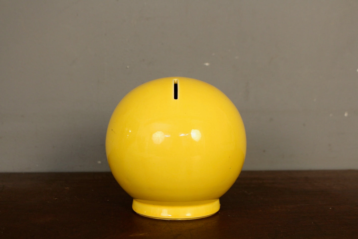 1970s Smiley Face Coin Bank