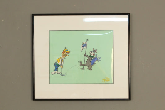 "Putt to the Mutt" 1991 Jetsons Serigraph Cel
