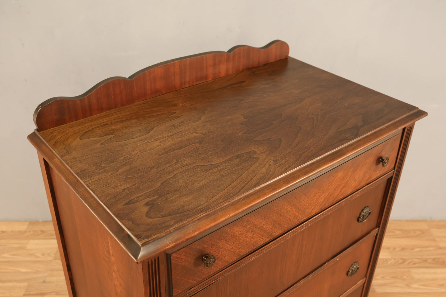 Compact Antique 4-Drawer Dresser