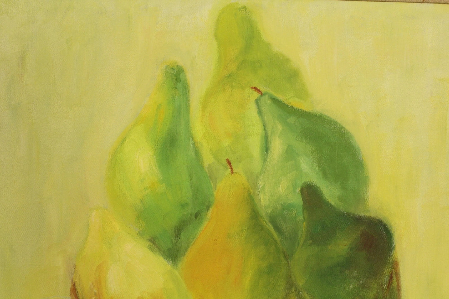 "Pear Basket" Still Life Painting