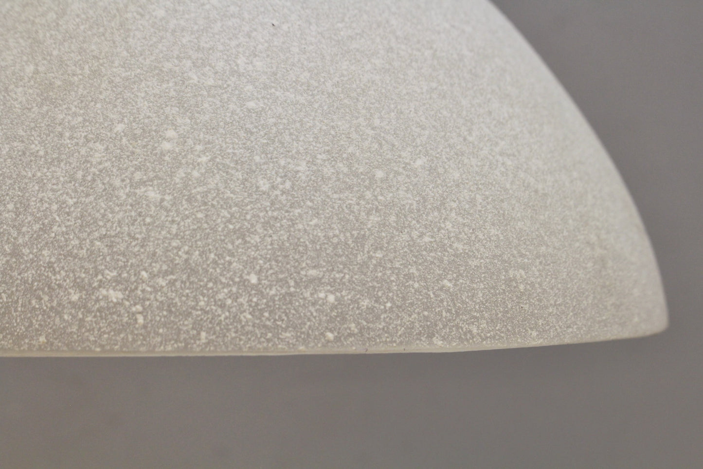 Speckled Frosted Glass & Iron Table Lamp