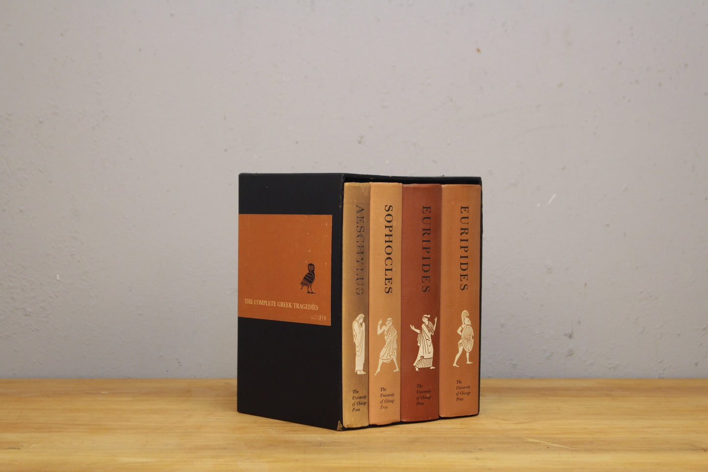 "The Complete Greek Tragedies" 4-Volume Book Set