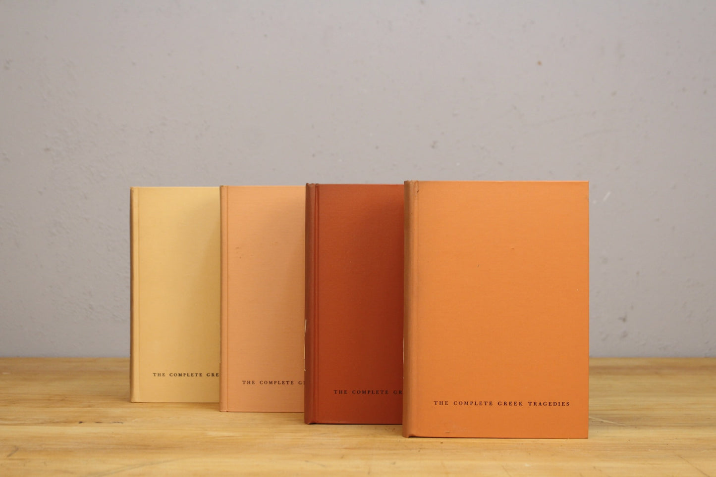 "The Complete Greek Tragedies" 4-Volume Book Set