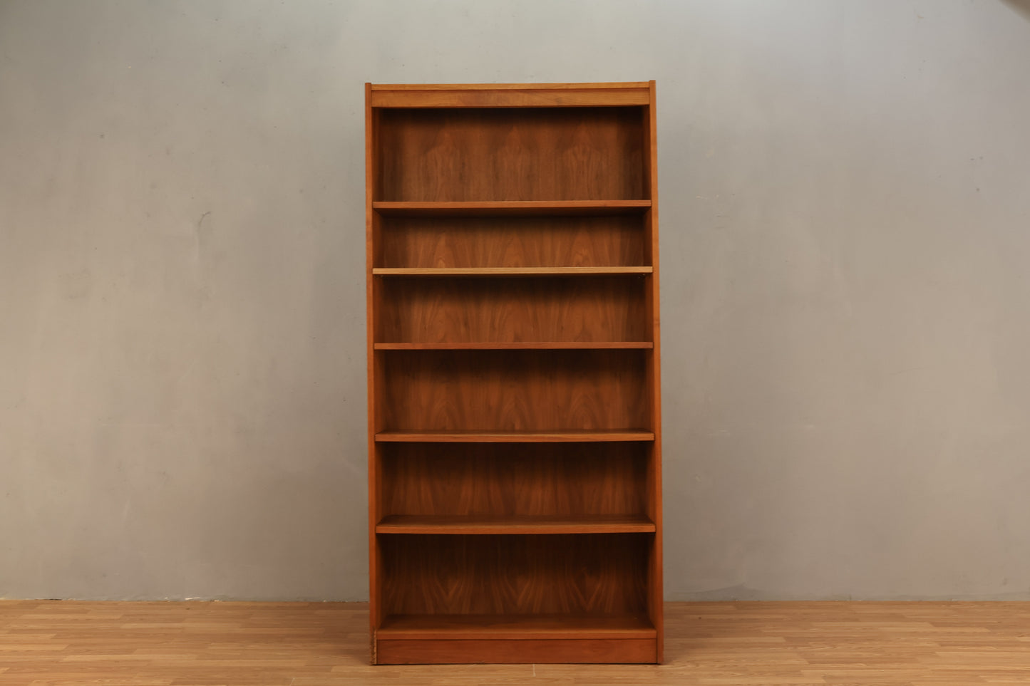 Mid Century Teak 5-Tier Bookshelf