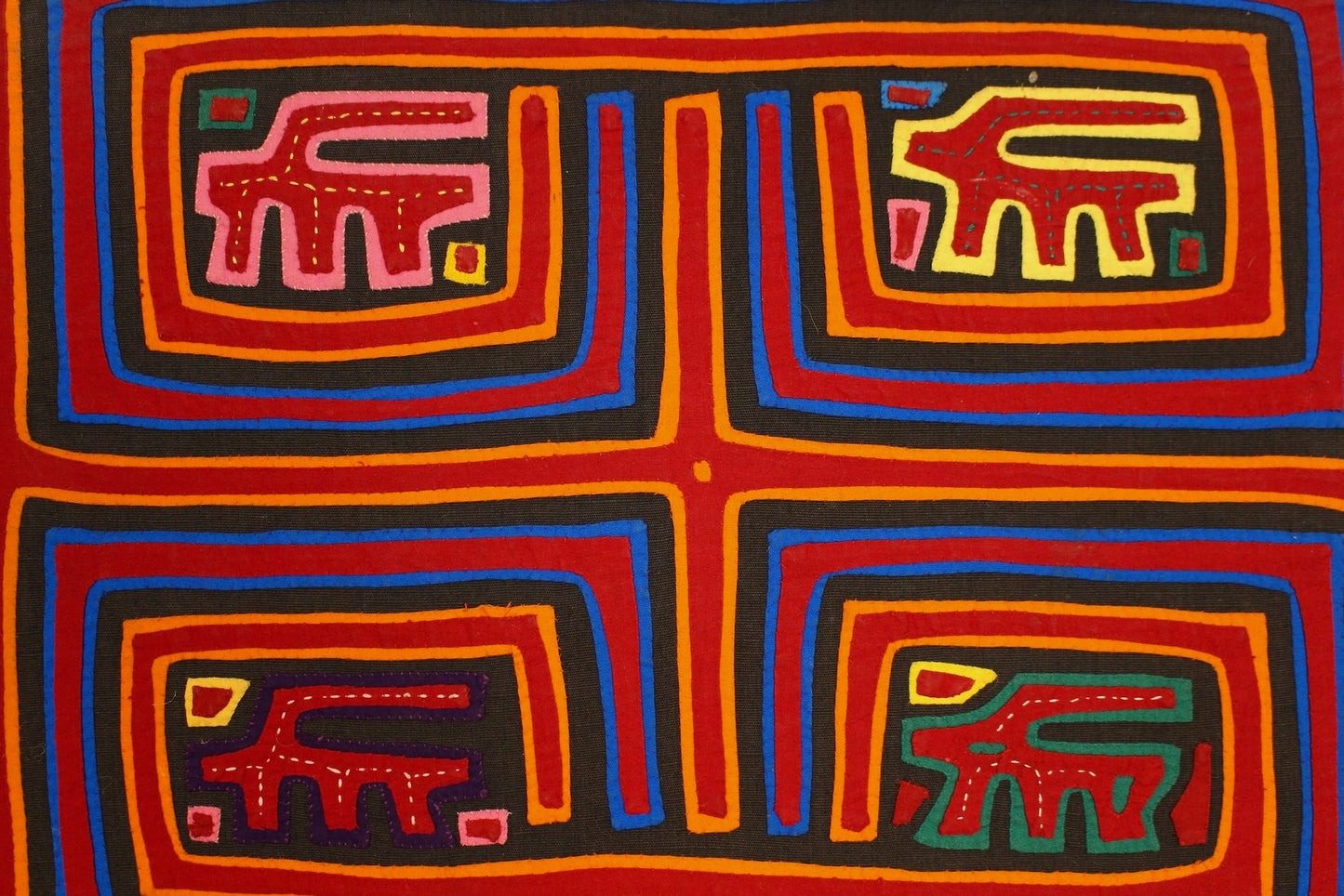 Panamanian Kuna Mola Textile Art