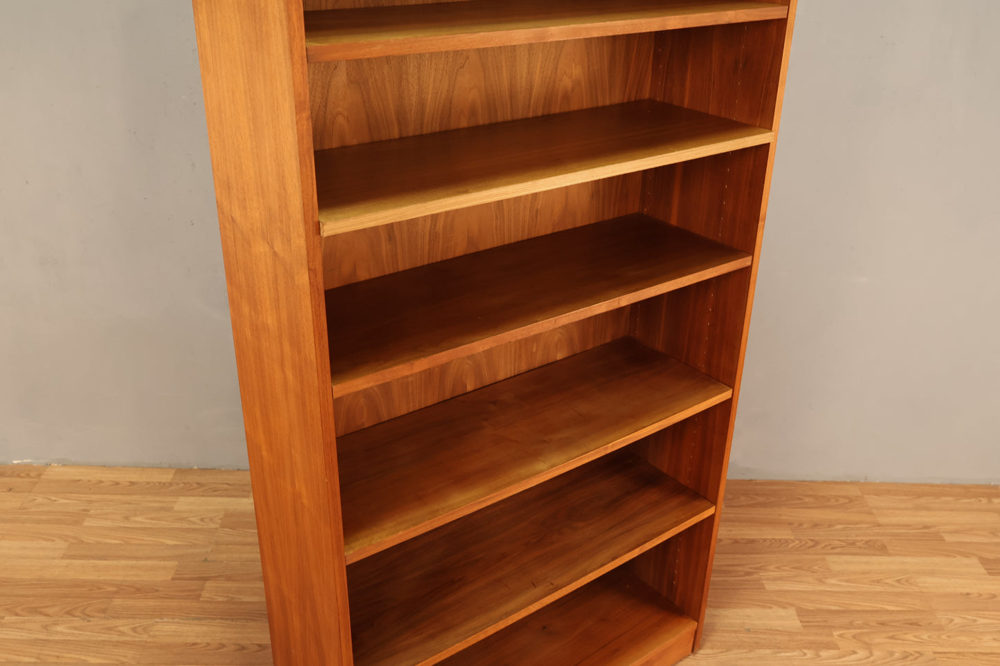 Mid Century Teak 5-Tier Bookshelf