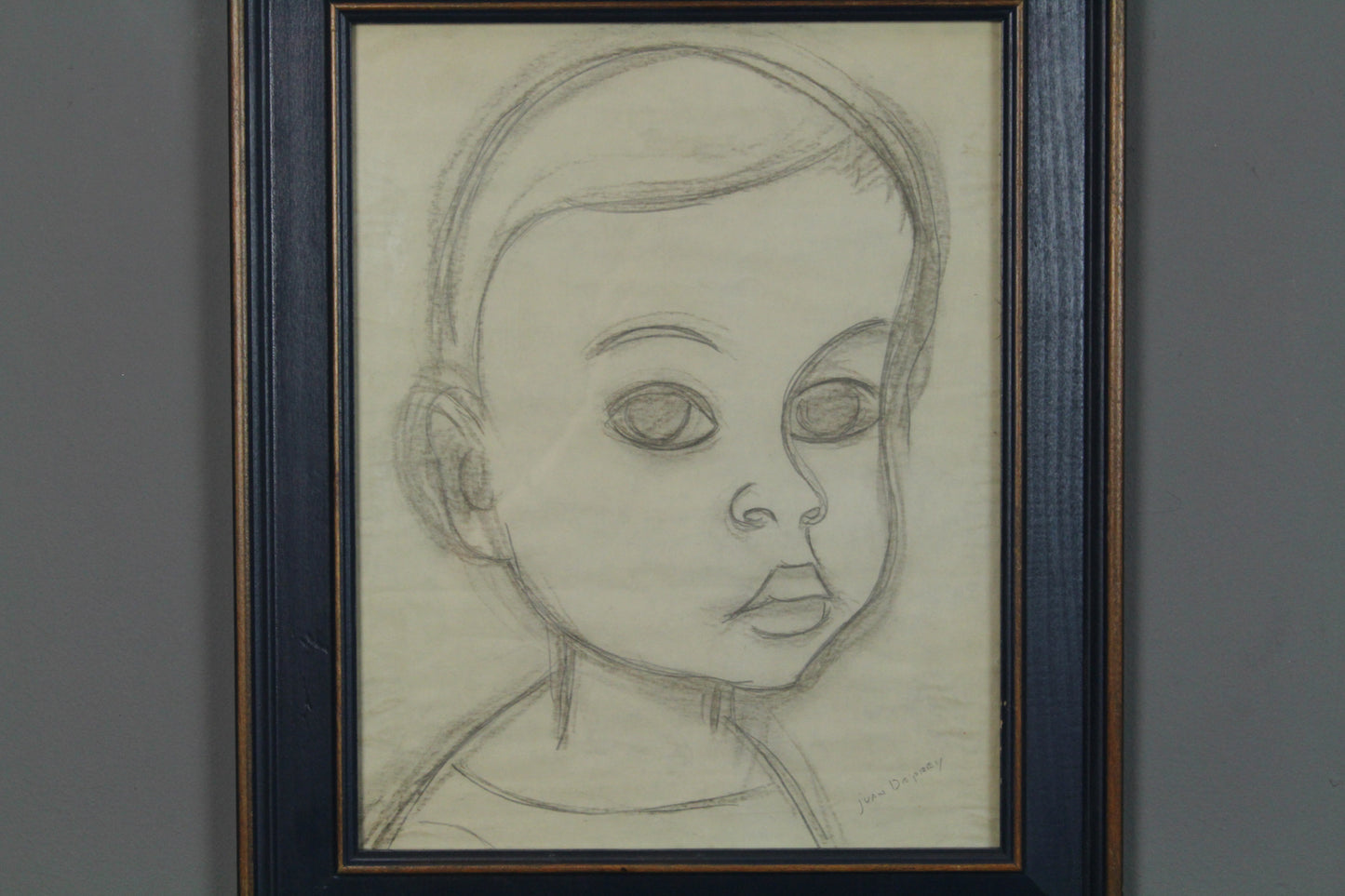 "Solemn Child" Juan Deprey Sketch