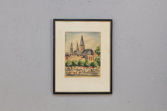 "Kaiserslautern" Maria Caspar-Filser Lithograph