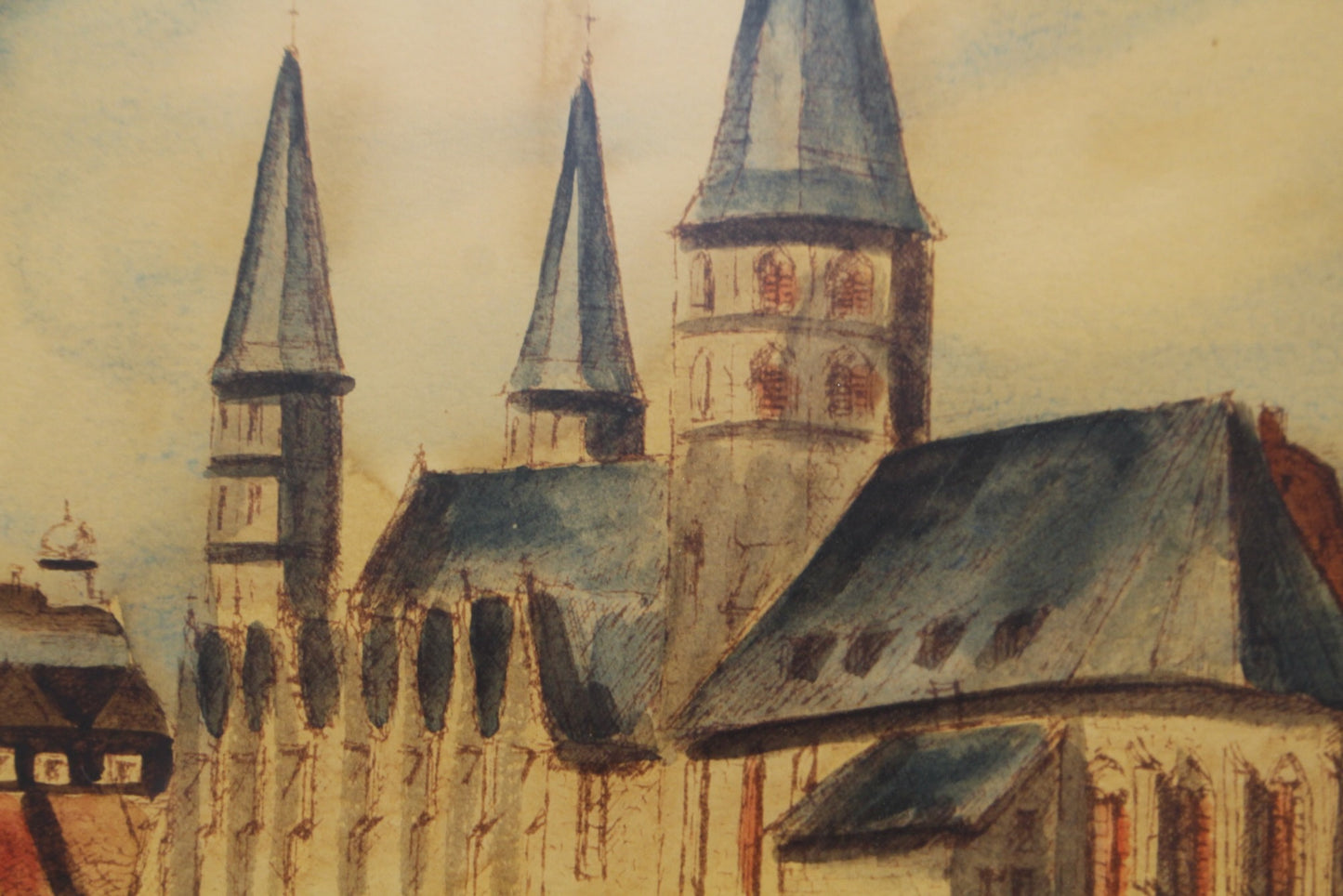 "Kaiserslautern" Maria Caspar-Filser Lithograph
