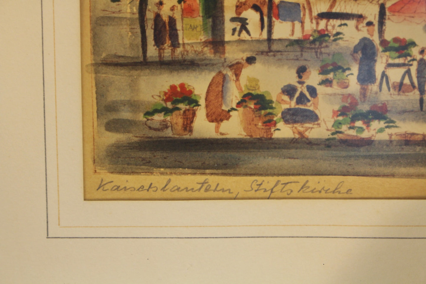 "Kaiserslautern" Maria Caspar-Filser Lithograph