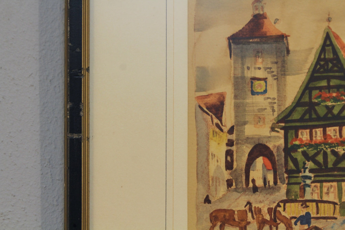 "Rothenburg" Maria Caspar-Filser Lithograph