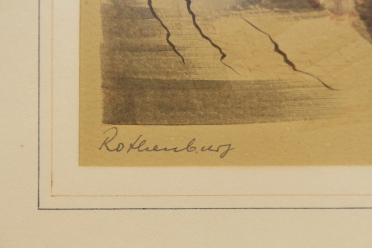 "Rothenburg" Maria Caspar-Filser Lithograph