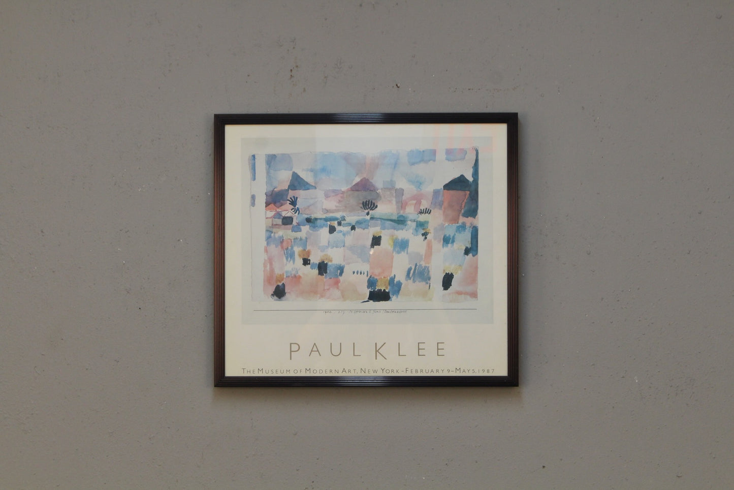 "Saint Germain Near Tunis" Paul Klee Print