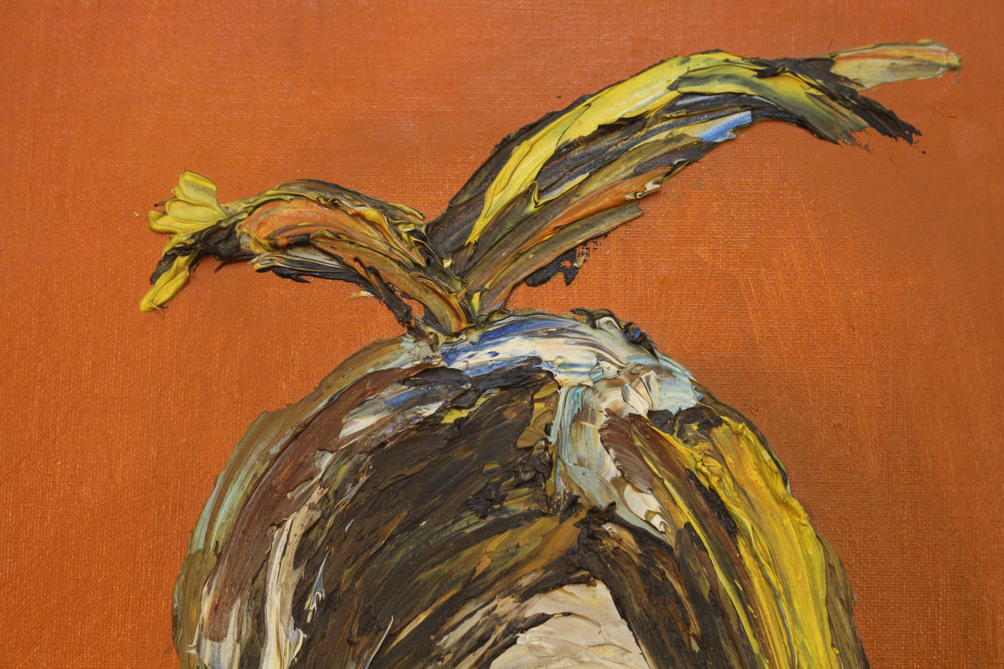 "Why the Long Face?" 1950s Painting