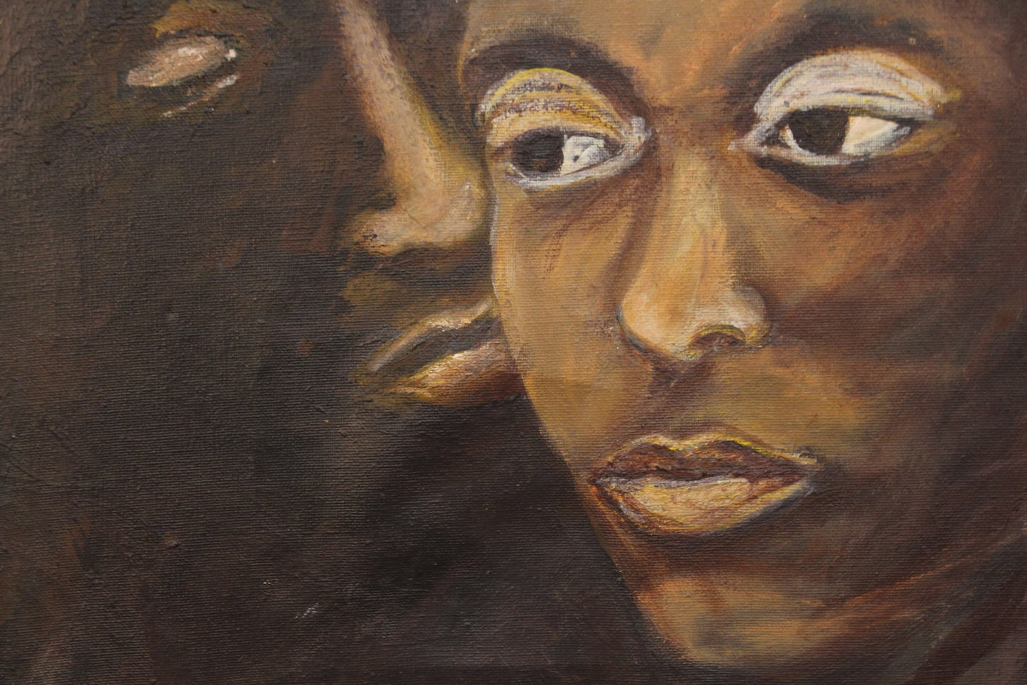 "Whispers" Acrylic Painting